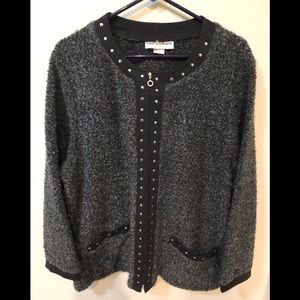 Beautiful 2X NWT Cathy Daniels Cardigan